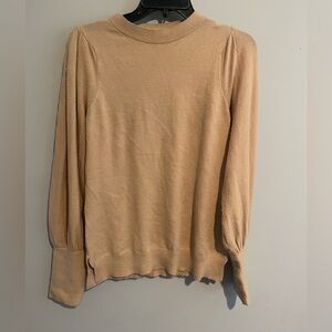 Melissa Nepton Cozy tan Sweater P/S